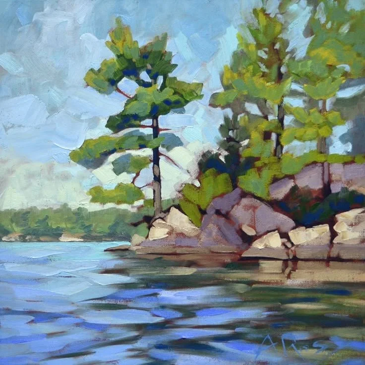 Friday night Acrylic class in Paradise - Paradise Lake- 6pm April 10 @ Paradise Art Center