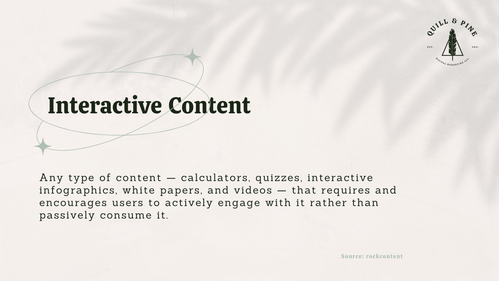 interactive content definition