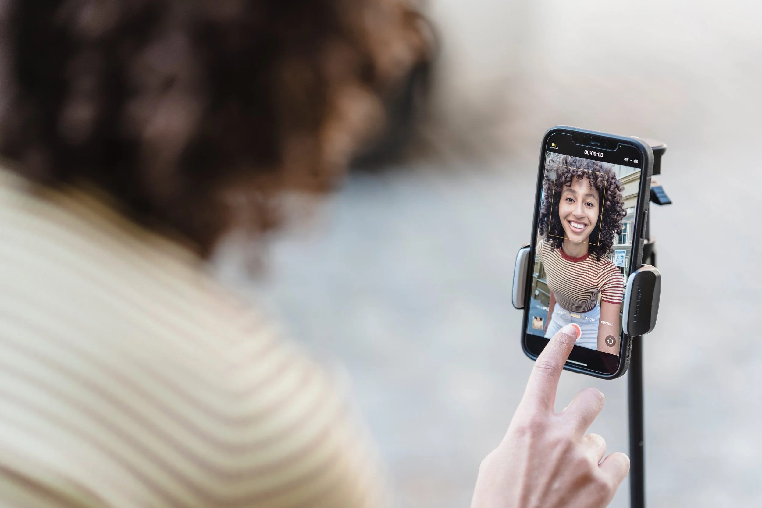 recording social media video