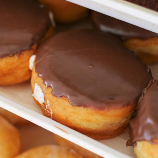 Fluffy and delicious donuts from Provo Bakery.