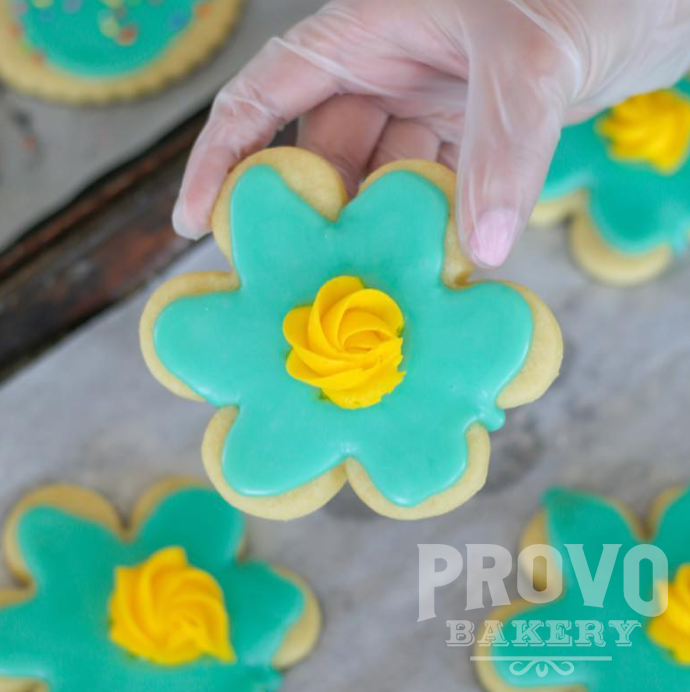 Provo Bakery Flower Sugar Cookie — Shop Provo Bakery