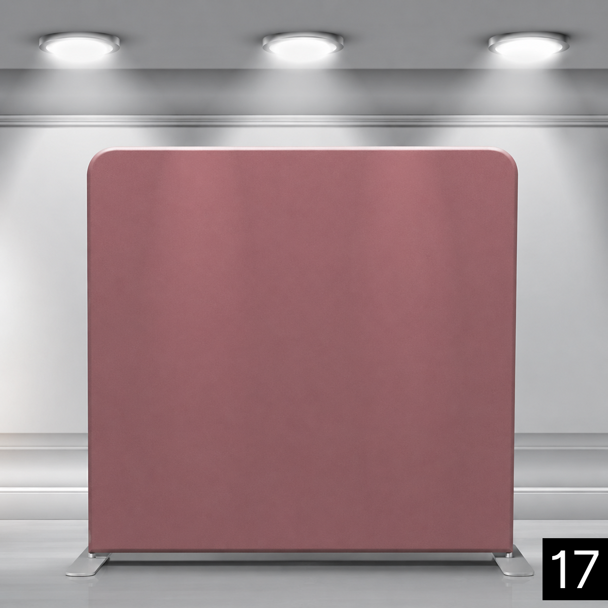 Smooth, solid dusty rose / mauve backdrop. On-trend and elegant. Perfect for weddings, bridal showers, quinceañeras, and any romantic or feminine event