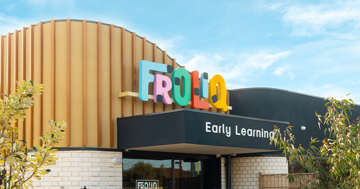 Froliq Early Learning Logo Sign