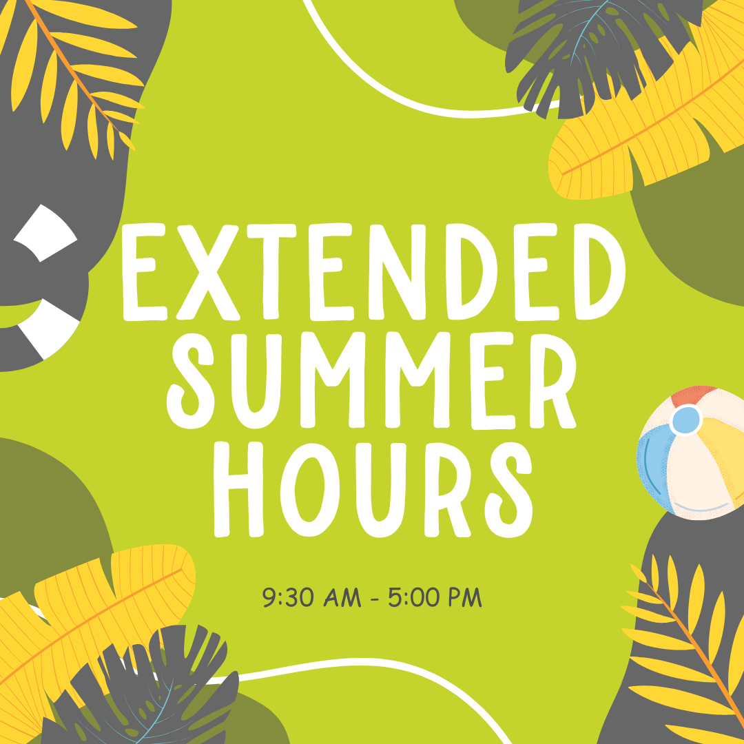 OPEN PLAY - Extended Summer Hours - BOTH LOCATIONS — Chee Chee's Playroom