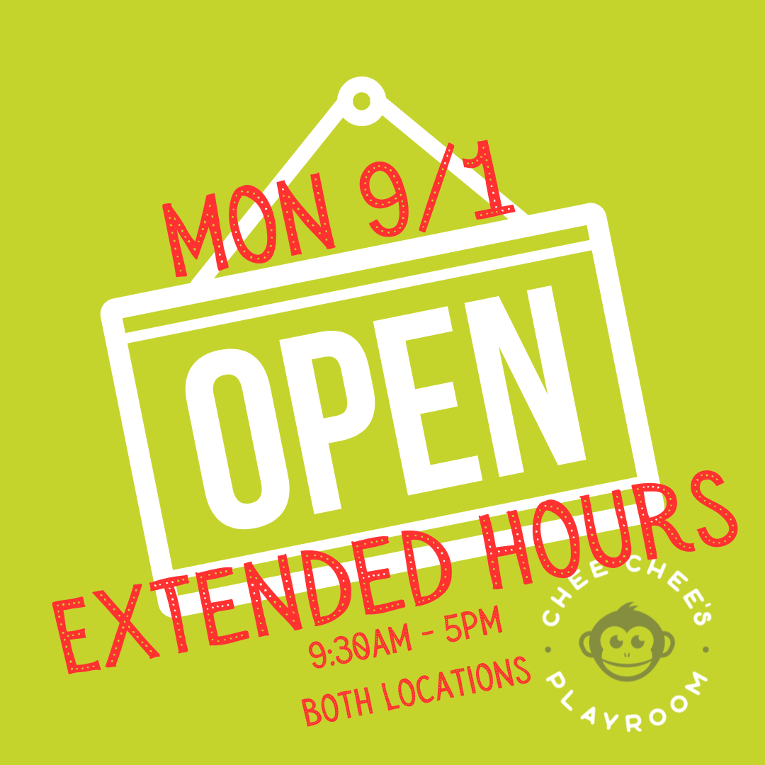 OPEN PLAY - Labor Day Extended Hours - BOTH LOCATIONS