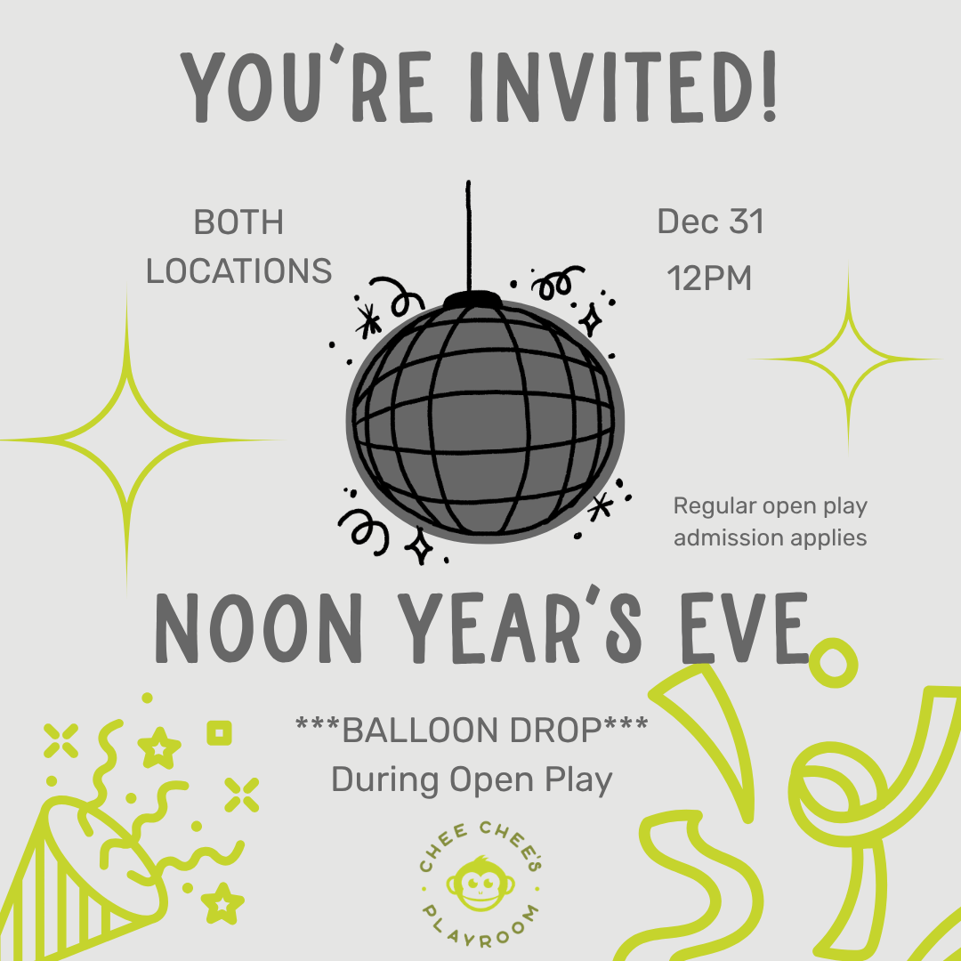 Noon Year’s eve - ***Balloon drop***