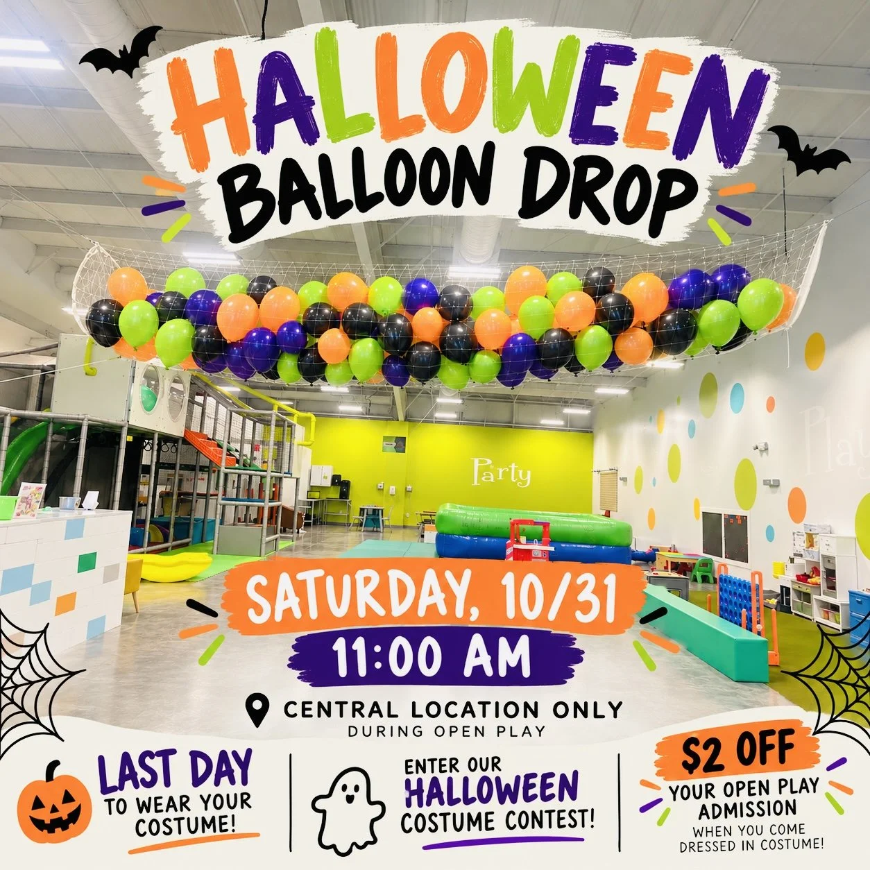 Halloween day - ***Balloon drop***