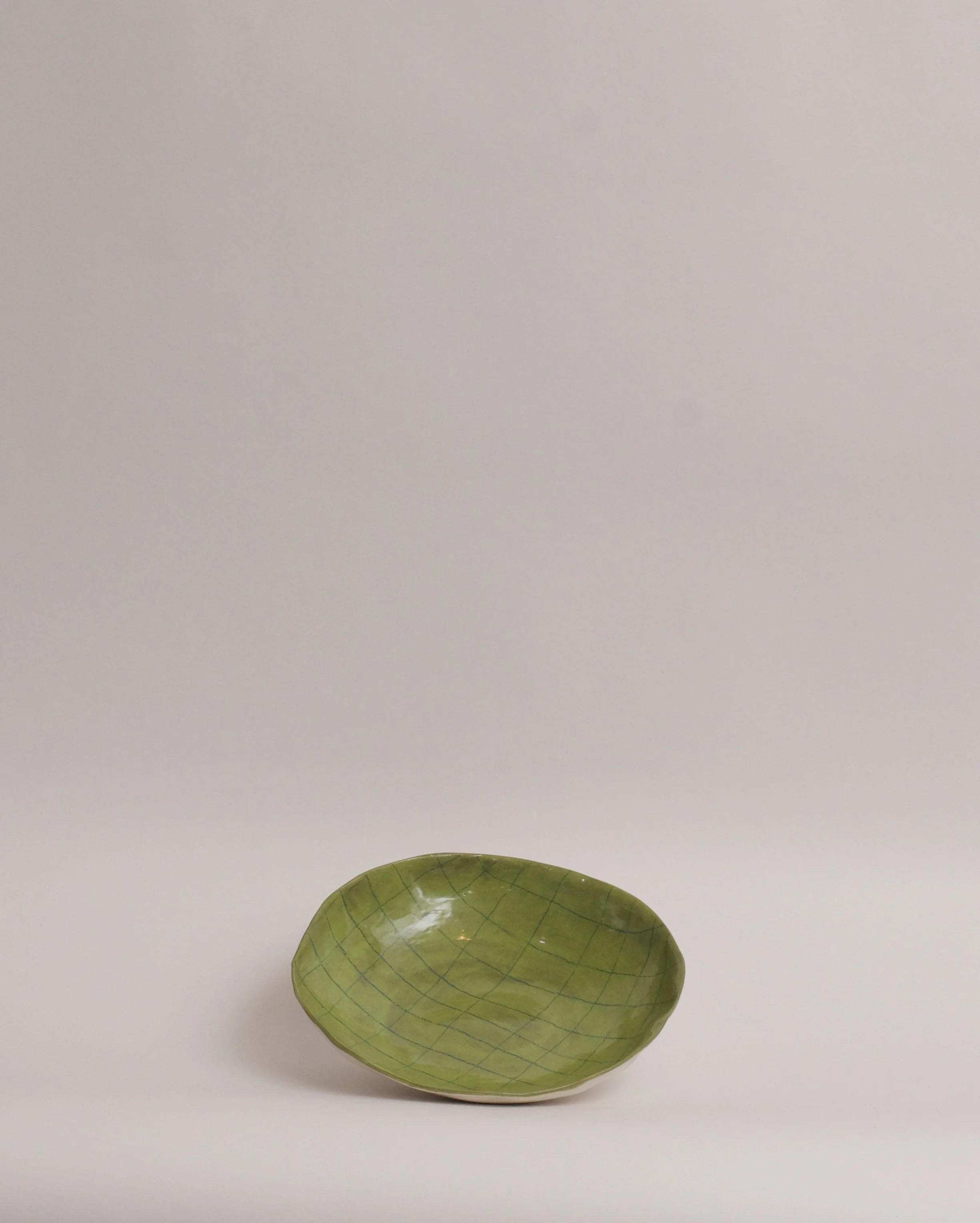 Checker Large Serving Bowl