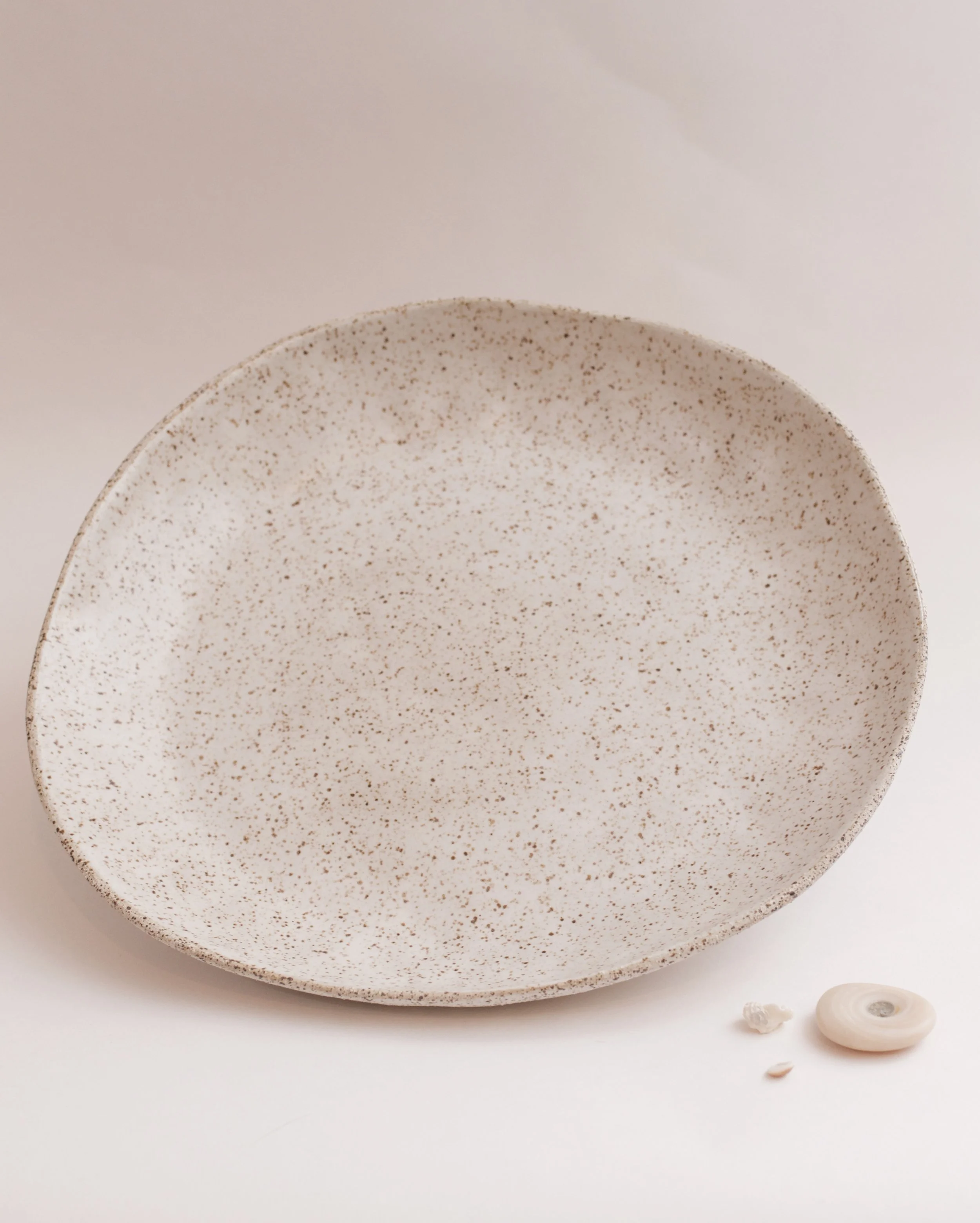 Serving Dish White Sand