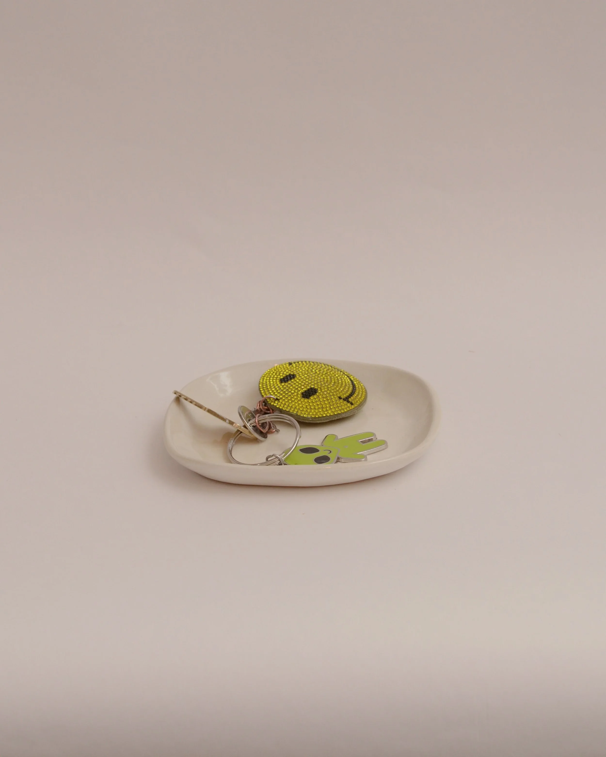 Square Dish Dual White