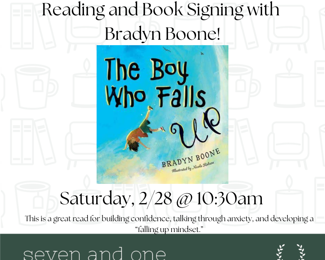 Kid's Reading and Book Signing with Bradyn Boone