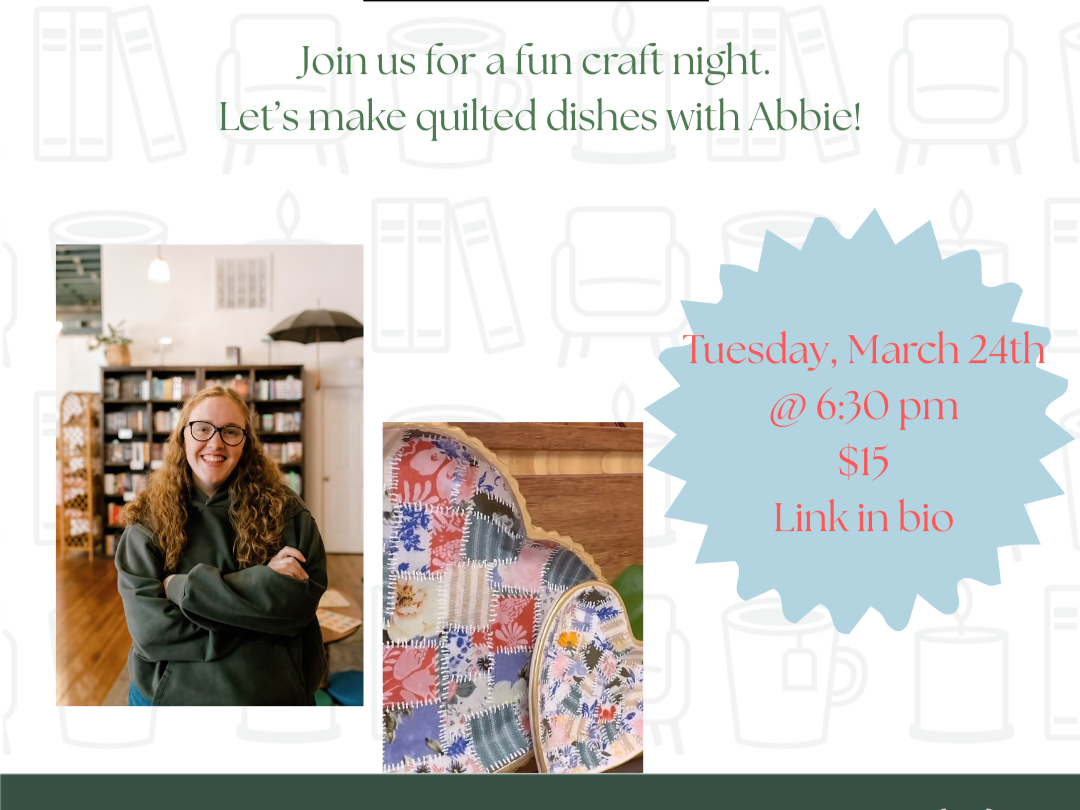 Art Workshop: Quilted plates