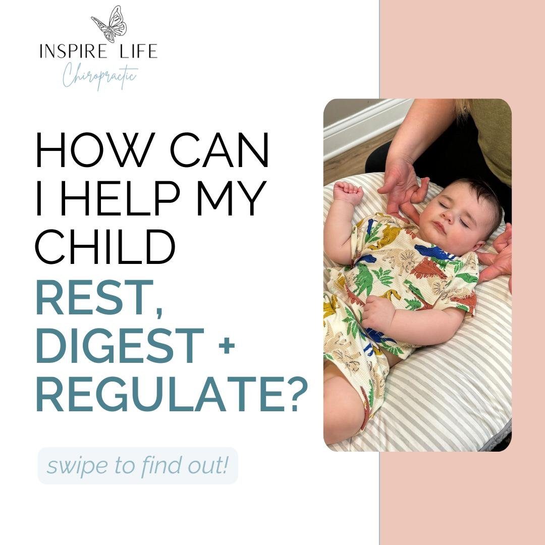 How can I help my child rest, digest, and regulate?&rdquo; Is a question we get often! 👏 With so many kids stuck on the gas pedal and going non-stop, it&rsquo;s hard for them to rest and chill out&hellip; especially if their nervous system 🧠 isn&rs