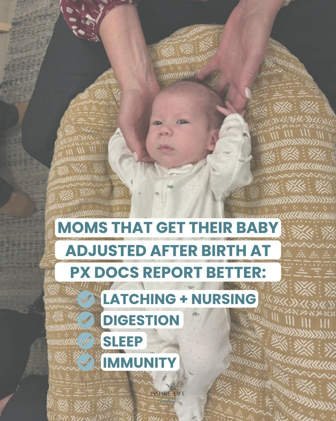 Did you know that birth, even those considered 'normal' and smooth, is actually one of the most physically demanding experiences your baby will ever endure? 👶
Many parents make Inspire Life Chiropractic their first stop after welcoming their sweet l