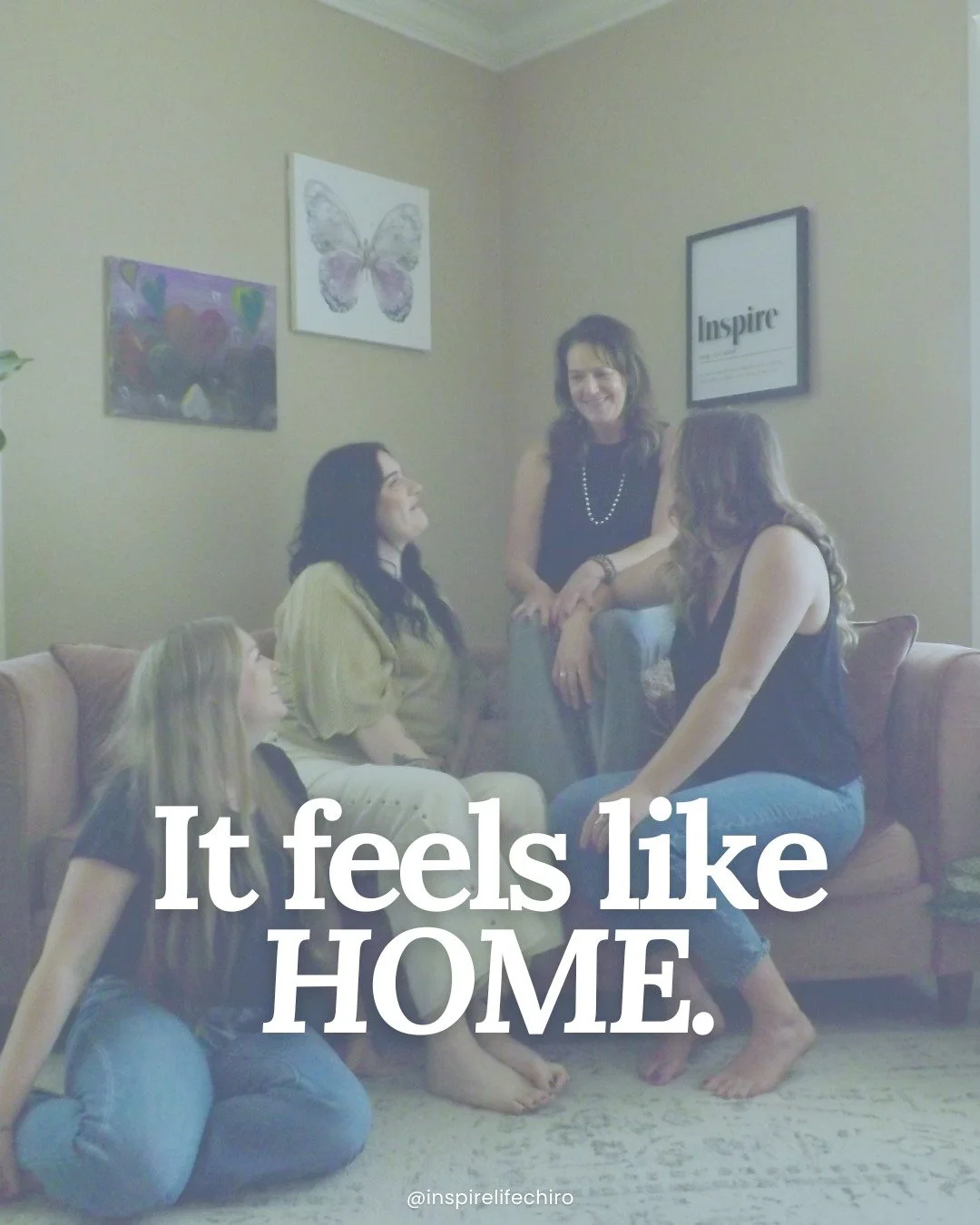 The biggest difference you'll notice at Inspire Life Chiropractic is that you'll feel like family from the moment you walk through the doors. ❤️ We care about results for your whole family, and our entire team will take the time to really listen to y