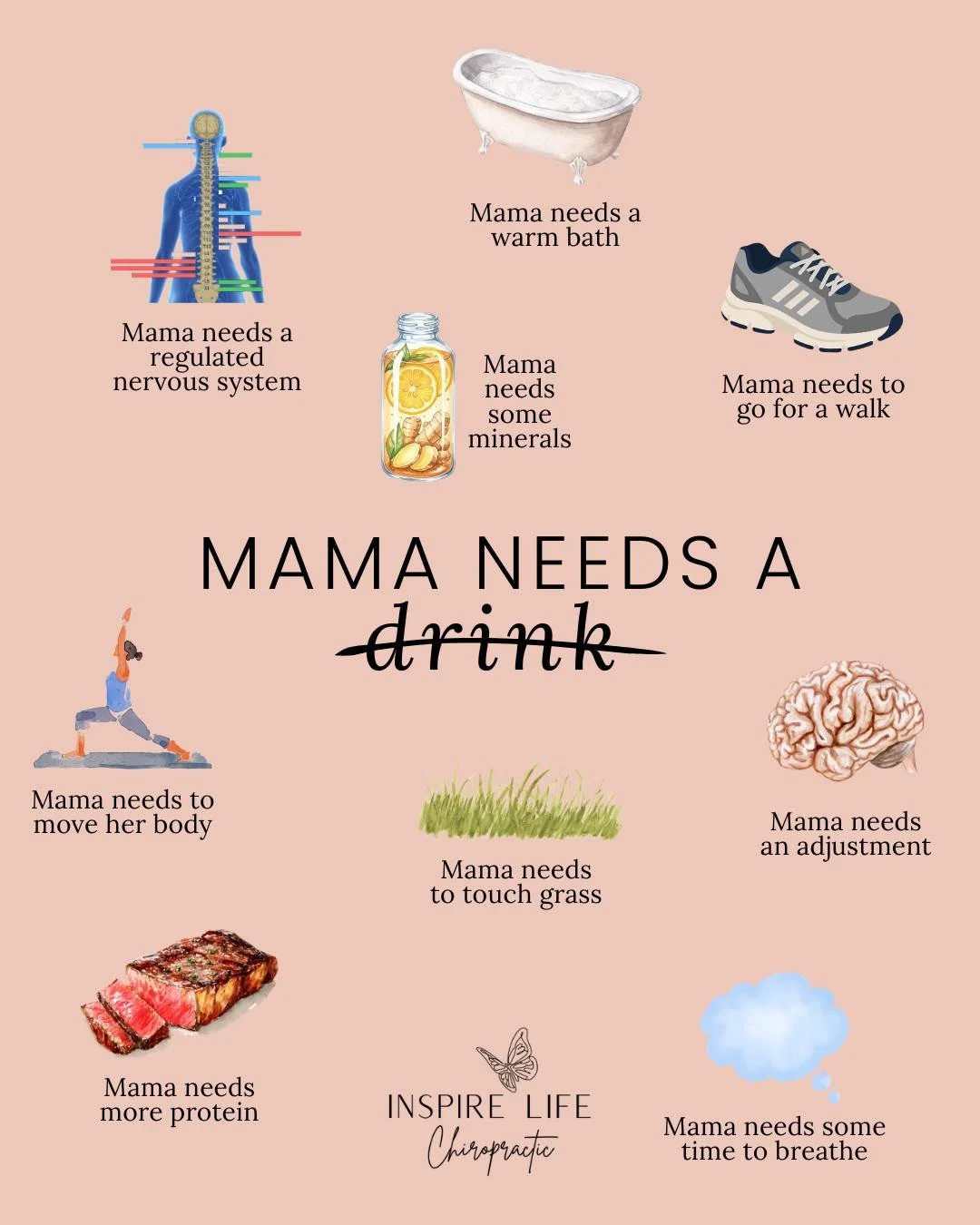 Mama doesn&rsquo;t need to &ldquo;do more.&rdquo;
She needs support. 🤍

Sometimes it&rsquo;s not about pushing through or fixing yourself.
It&rsquo;s about nourishing your nervous system, your body, and your breath.

You&rsquo;re not broken.
You&rsq