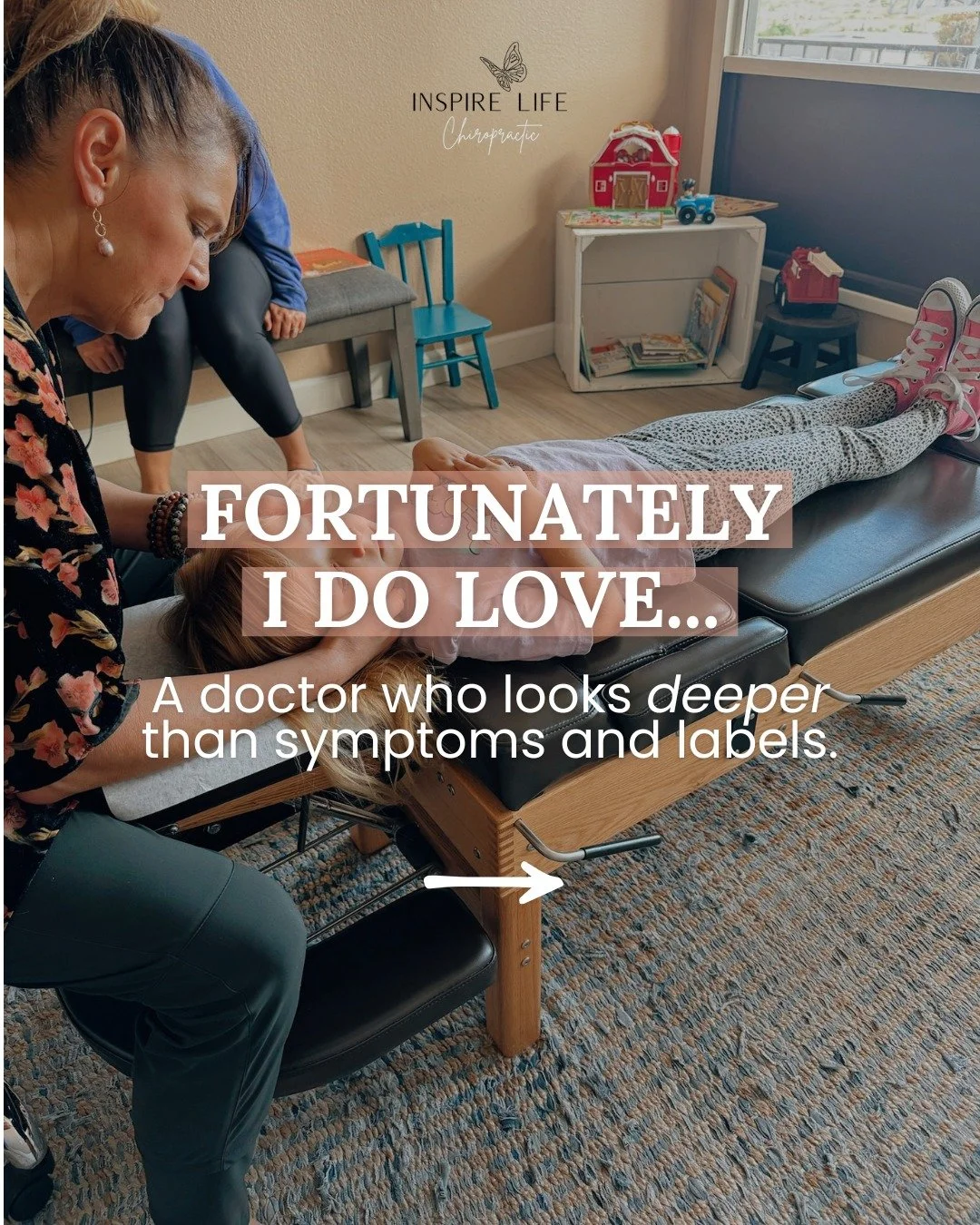 Luckily&hellip; we genuinely love all of this. 💁&zwj;♀️
And honestly, it&rsquo;s a big part of what makes us different here at Inspire Life Chiropractic! 🦋