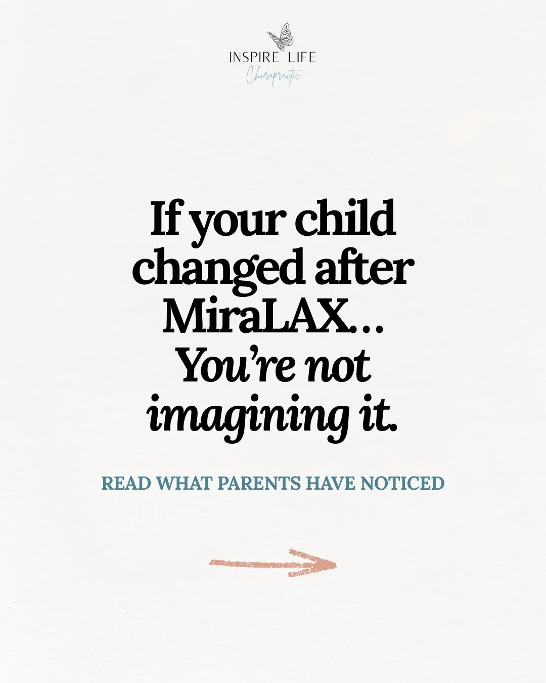 There may be a time and place for quick fixes, but when it comes to chronic constipation, many parents are left feeling like the deeper cause is never truly addressed. 💩

At Inspire Life, we believe it&rsquo;s important to listen to parents and look