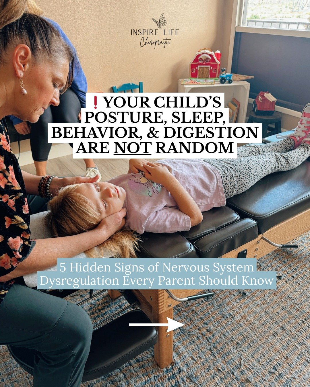 Wondering if your child&rsquo;s nervous system might be dysregulated? 🤔

Our Neurological Scans help us see how the nervous system is functioning and where stress may be showing up in your child&rsquo;s body. 🧠📊

Click the link in our bio to sched