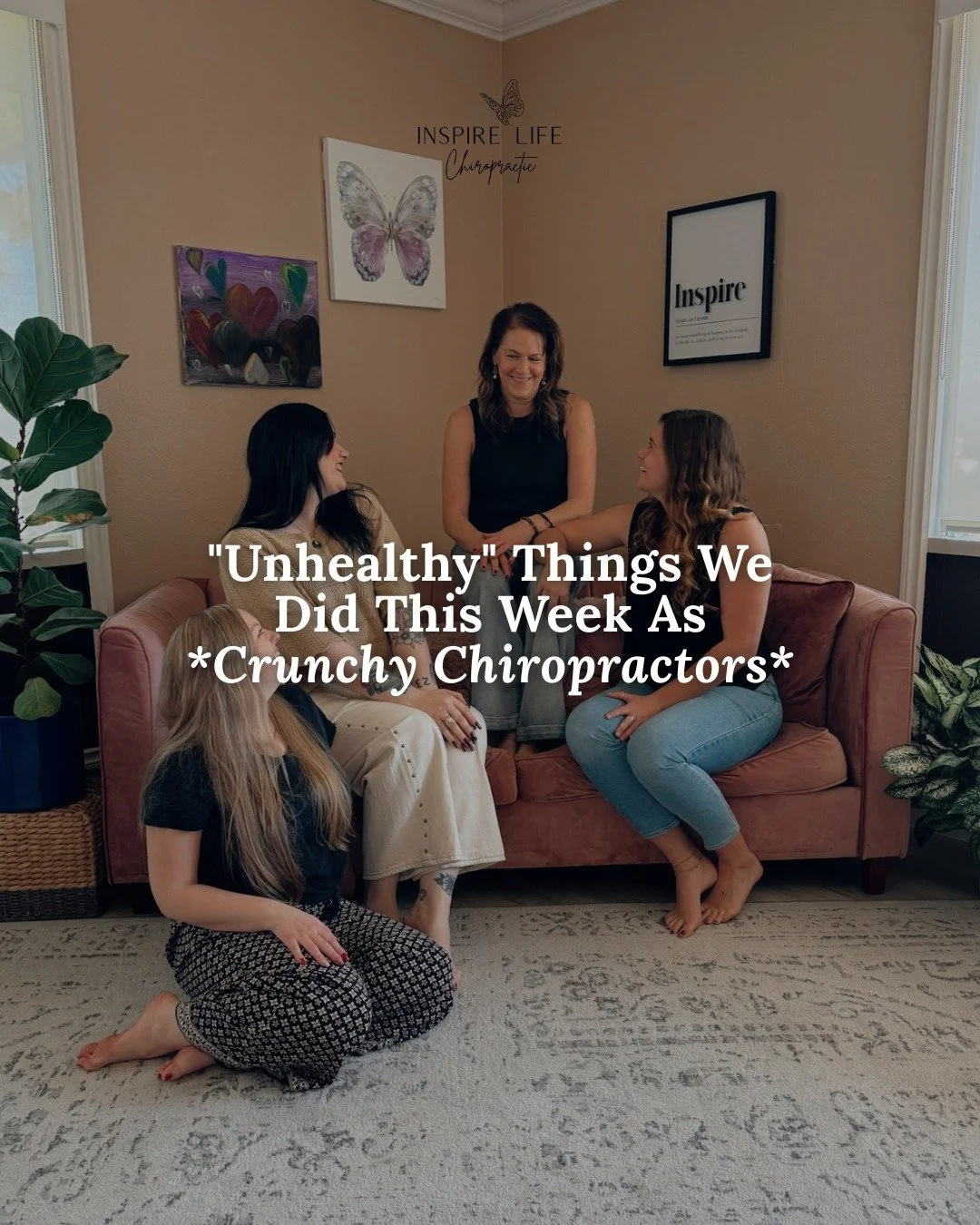 &ldquo;Crunchy&rdquo;&hellip; but make it real life 😂🌿

Some weeks aren&rsquo;t perfect&hellip;
but your nervous system doesn&rsquo;t need perfection, it needs support 🤍

We&rsquo;re all human over here 🙋&zwj;♀️✨
Doing our best, adjusting when we