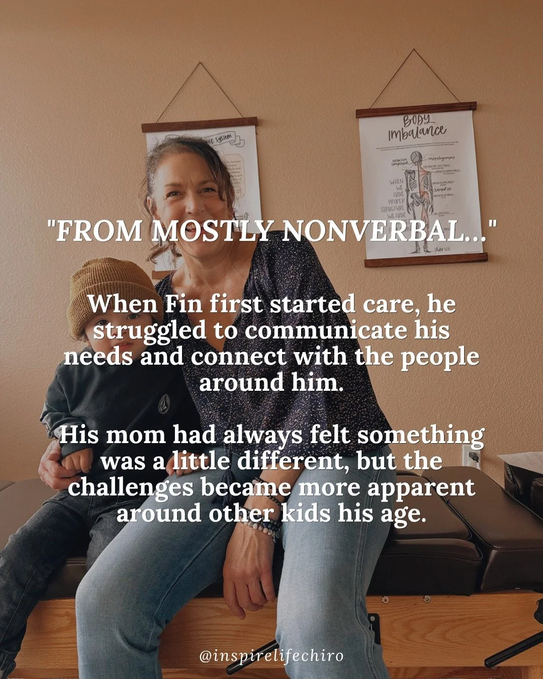 From mostly nonverbal to new words, full sentences, and a whole lot more personality shining through. 🥹🤍

When Fin first started care, his mom was looking for support with his communication, development, and ability to connect with the world around