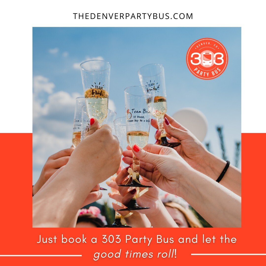 Just book a 303 Party Bus and let the good times roll! 🚍

We provide top-notch services at an affordable cost. ✔✨

Book a limo bus today and don&rsquo;t worry about drinking and driving. Let our fully certified and courteous chauffeurs deal with the