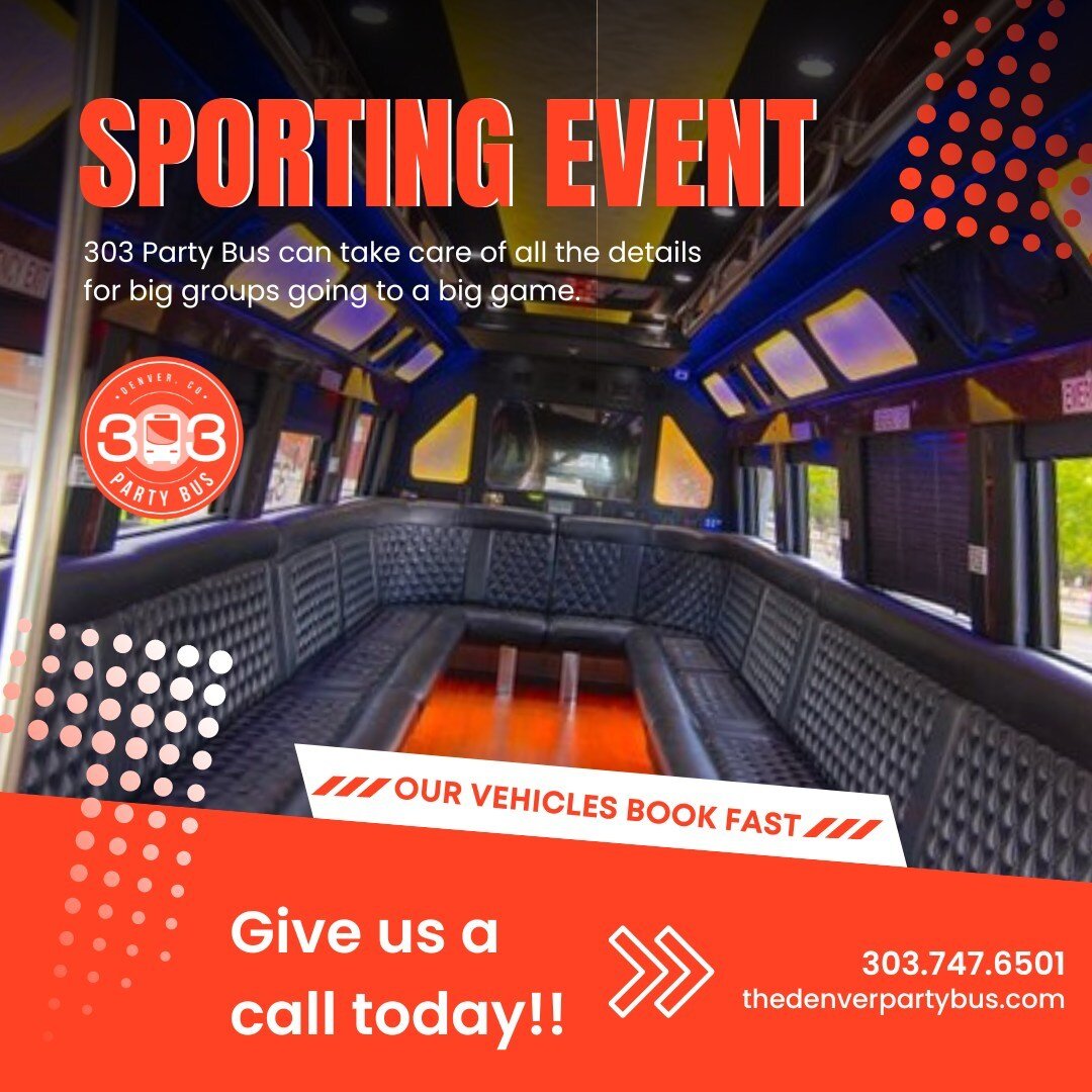 Home to the Denver Broncos, the Colorado Rockies, the Colorado Rapids, and three other professional sports teams, Denver is a major sports powerhouse. 🔥

Some games have more on the line than others, but no matter the opponents or the final score, i
