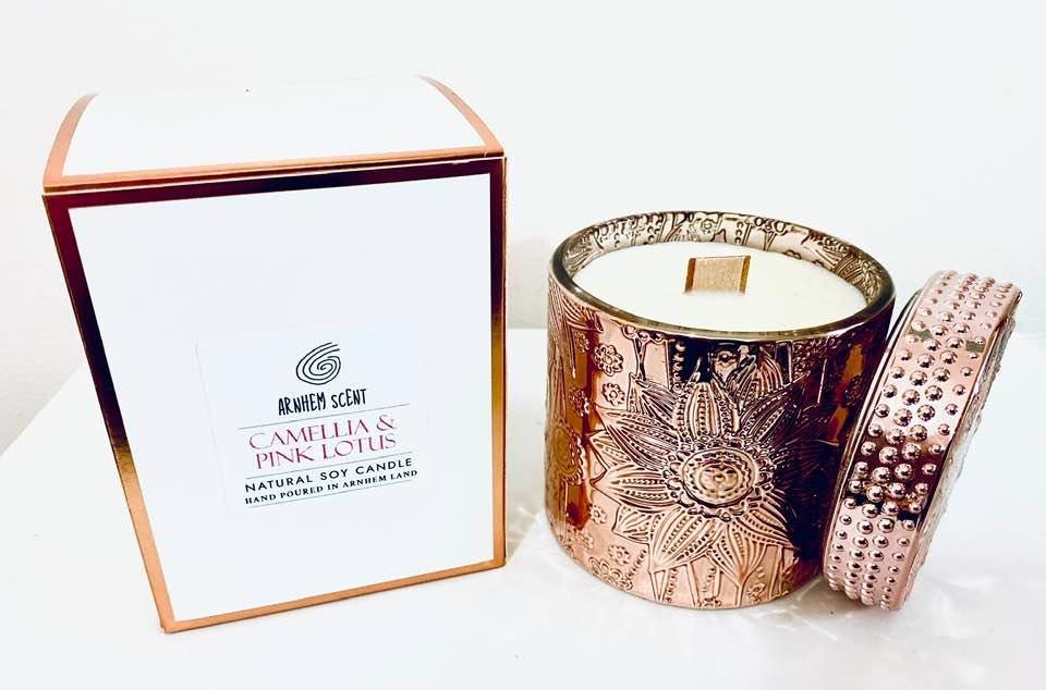 Camellia & Pink Lotus