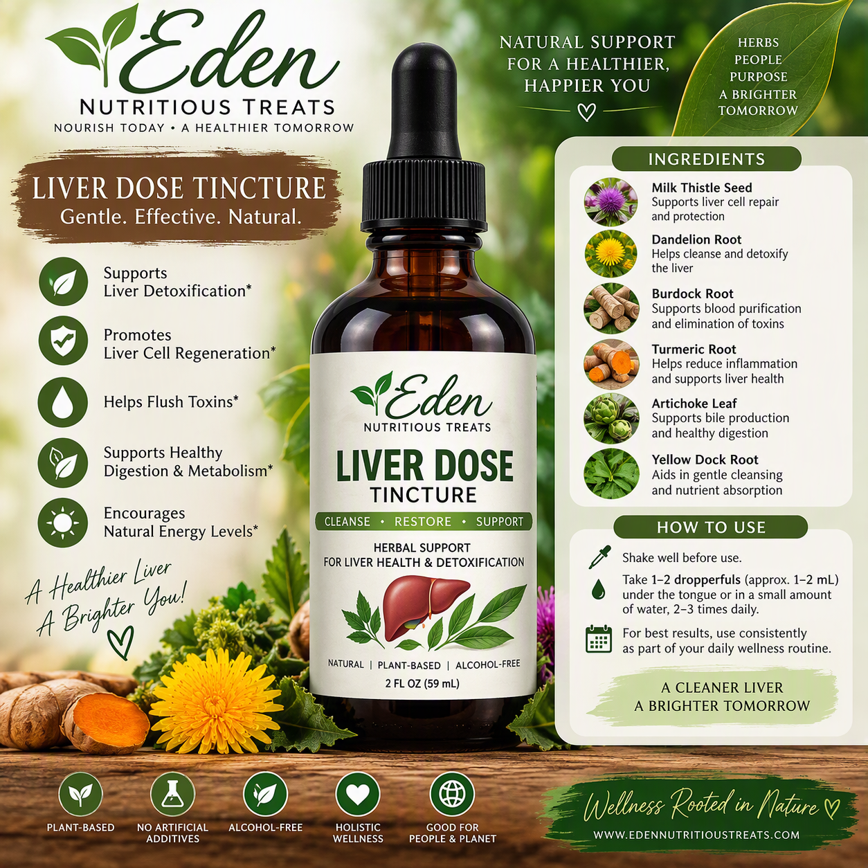 LIVER HEALTH TINCTURE  2 oz