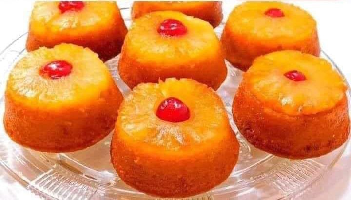 Mini Pineapple Upside Down Cakes