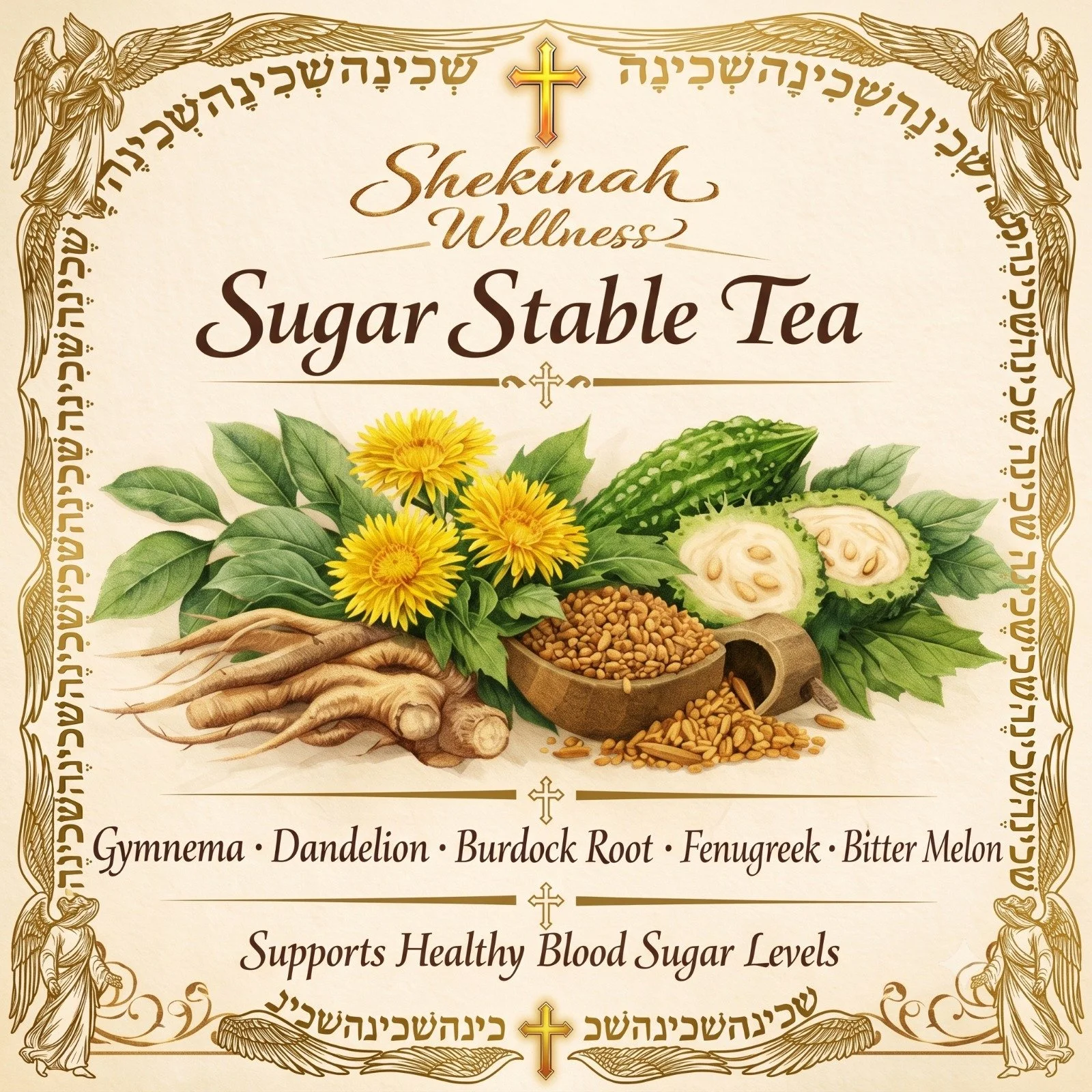 NATURAL HERBS- SUGAR STABLE TEAS