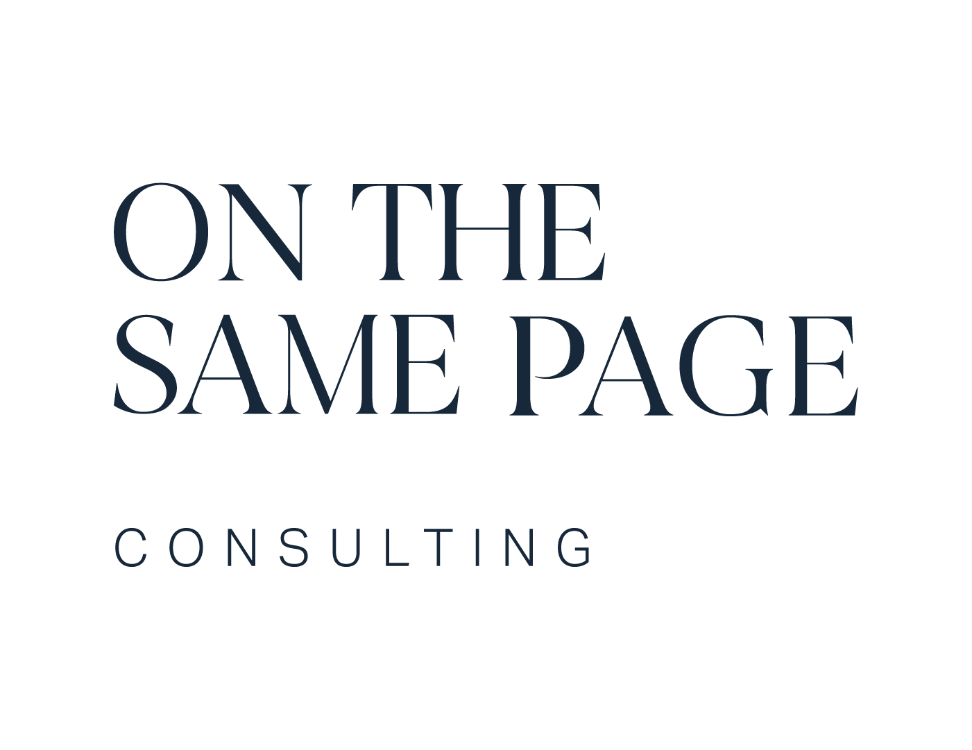 On The Same Page Consulting
