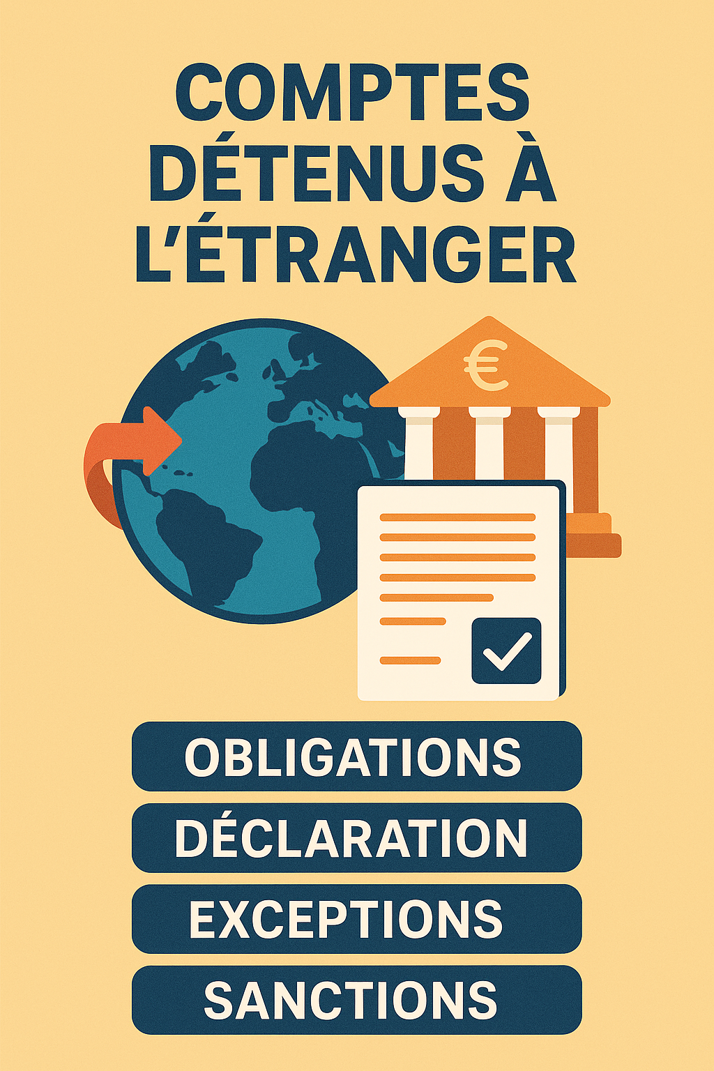 Déclaration des comptes détenus à l’étranger – Guide fiscal complet | Aflalo Avocat Paris 8