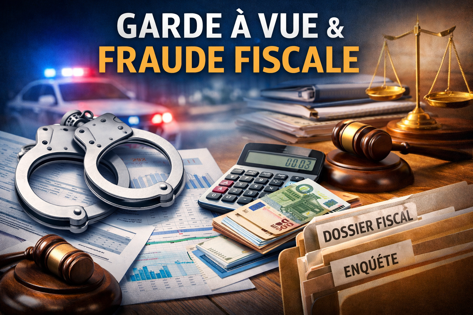 Garde à vue et fraude fiscale : quels sont vos droits et les limites des enquêteurs ?