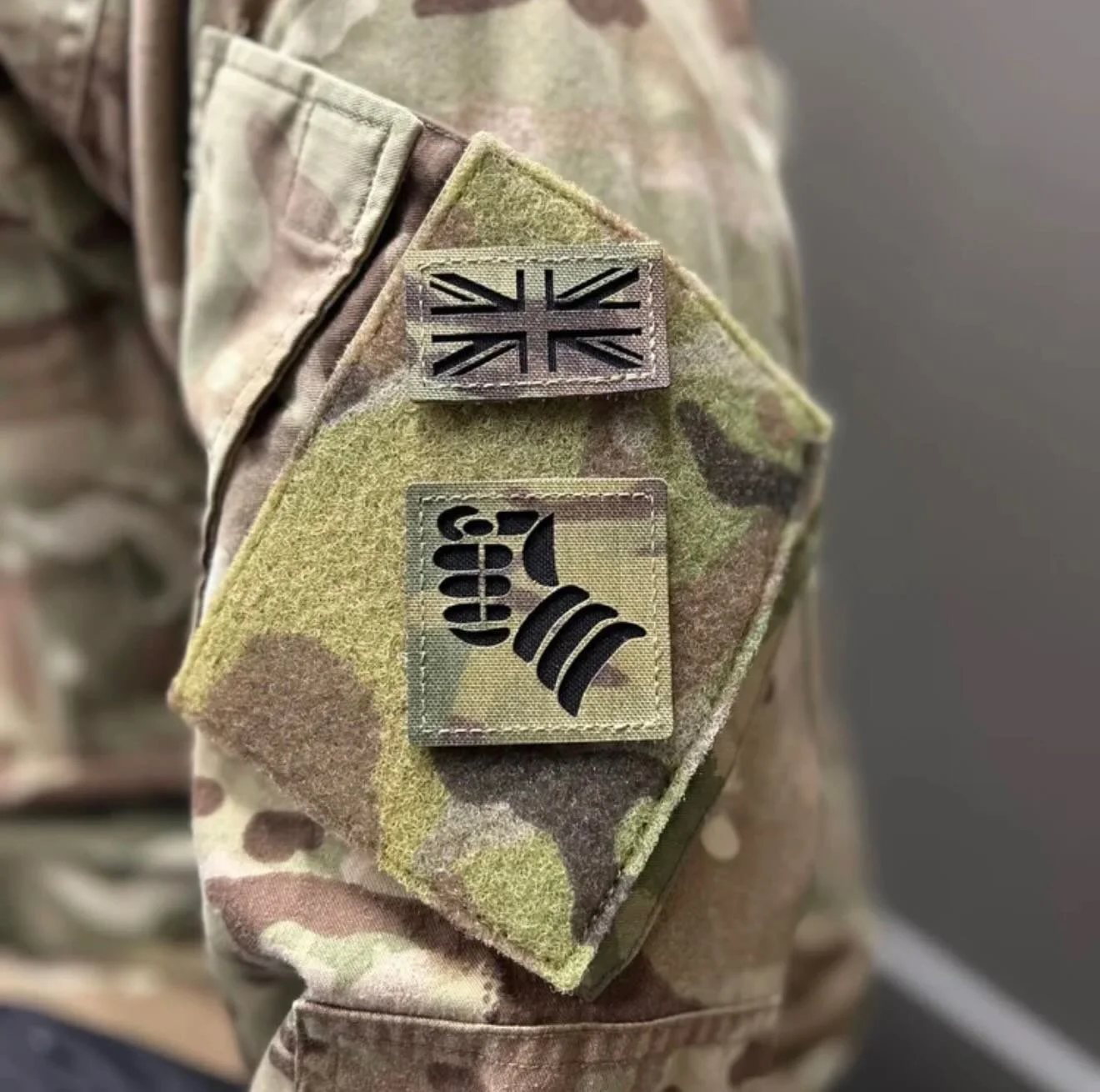 Fed up with stitching patches on to your issued blanking plates? The Patch Panels completely replace them, allowing you to wear your patches. The rear of each Patch Panel has an ID/Bank card cut to prevent you losing them in the field.

Designed to f