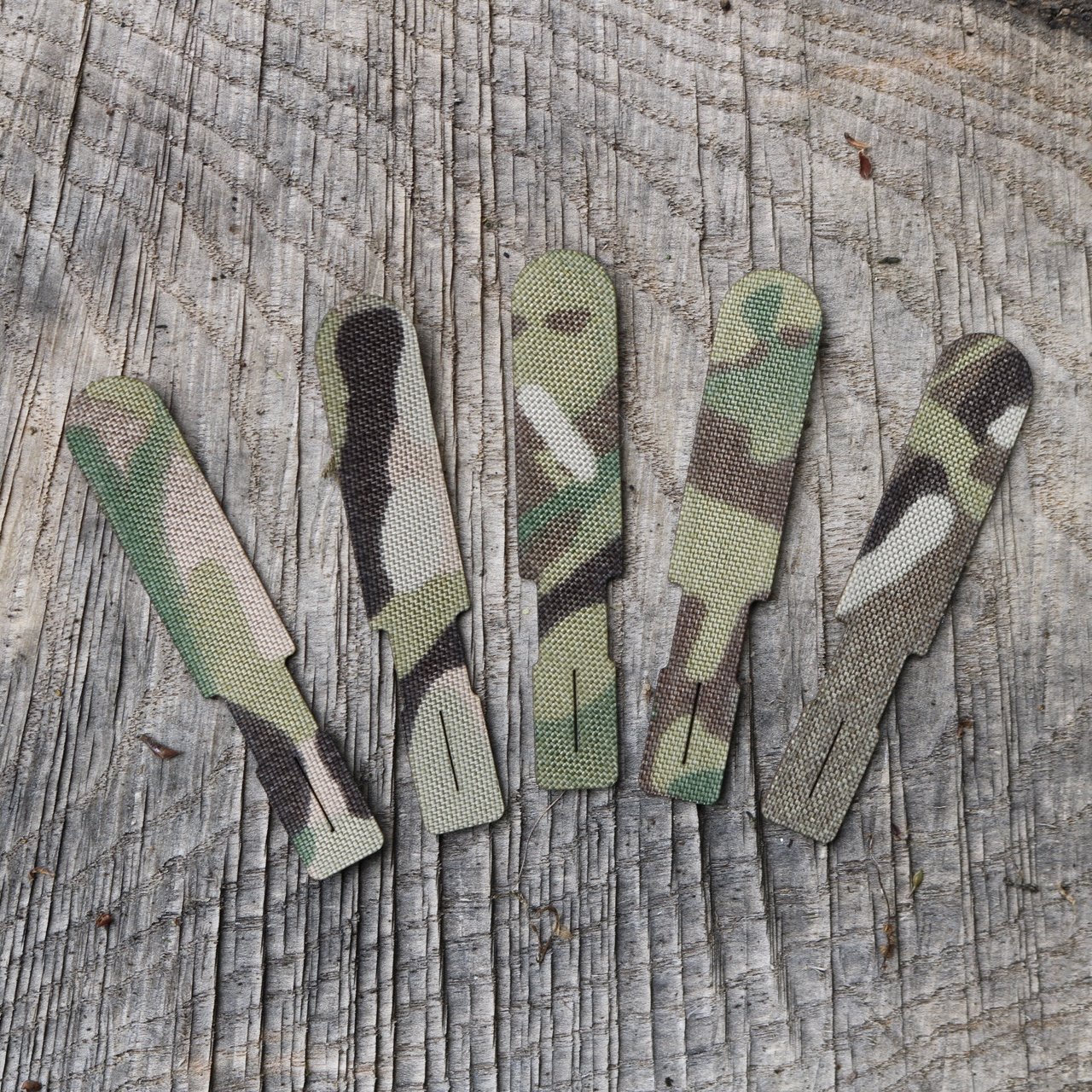 Multicam Zip Pulls (5 Pack)