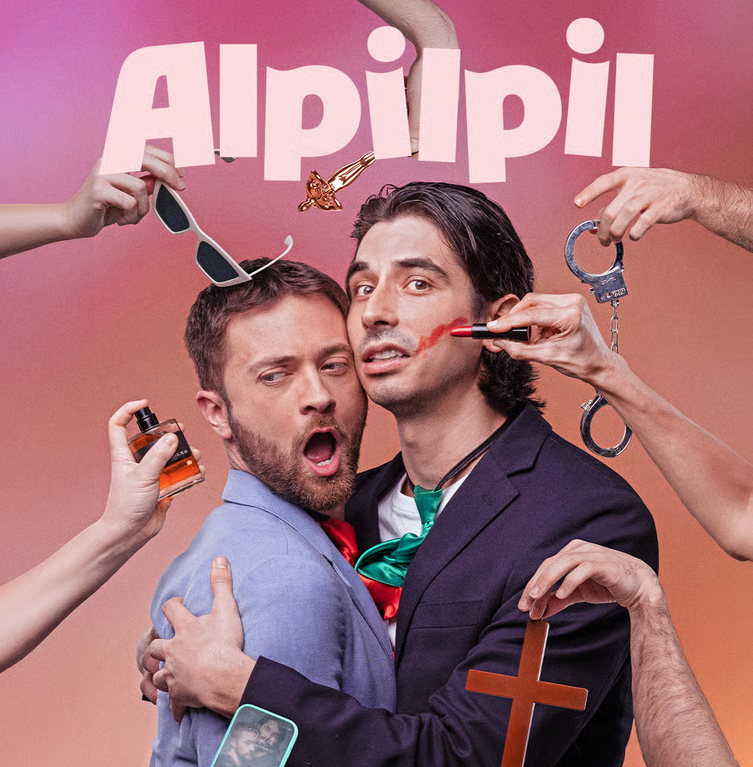 Alpilpil con Adrián Melero y Lucas Pulido en Vigo.