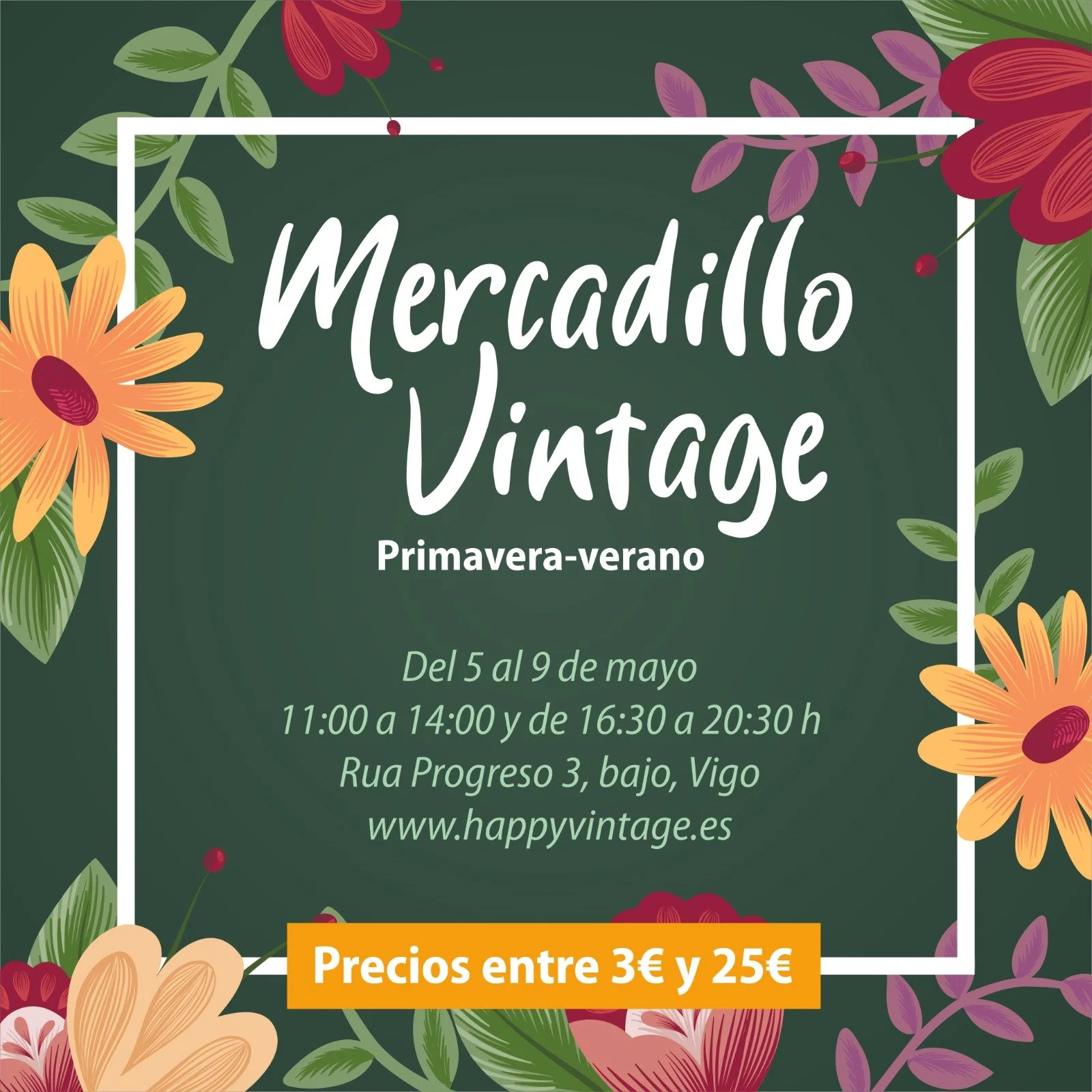 Mercadillo Vintage en Vigo.