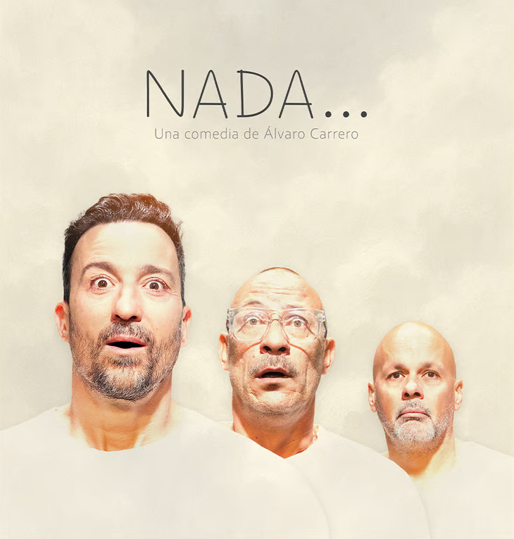 “Nada” con Pablo Puyol, Miguel Á. Martín y Álvaro Carrero en Vigo.