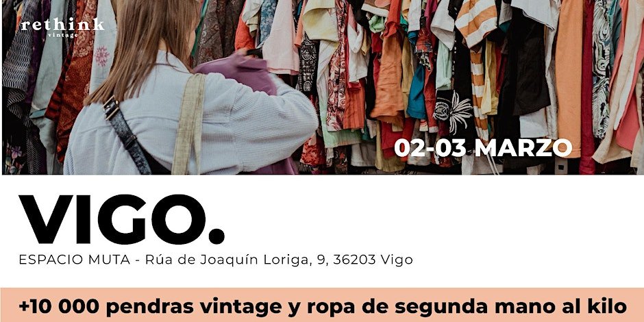 Un evento efímero de ropa vintage al kilo llega a Vigo este fin de semana