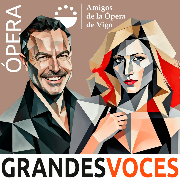 Grandes Voces con Simón Orfila y Desirée Rancatore en Vigo.