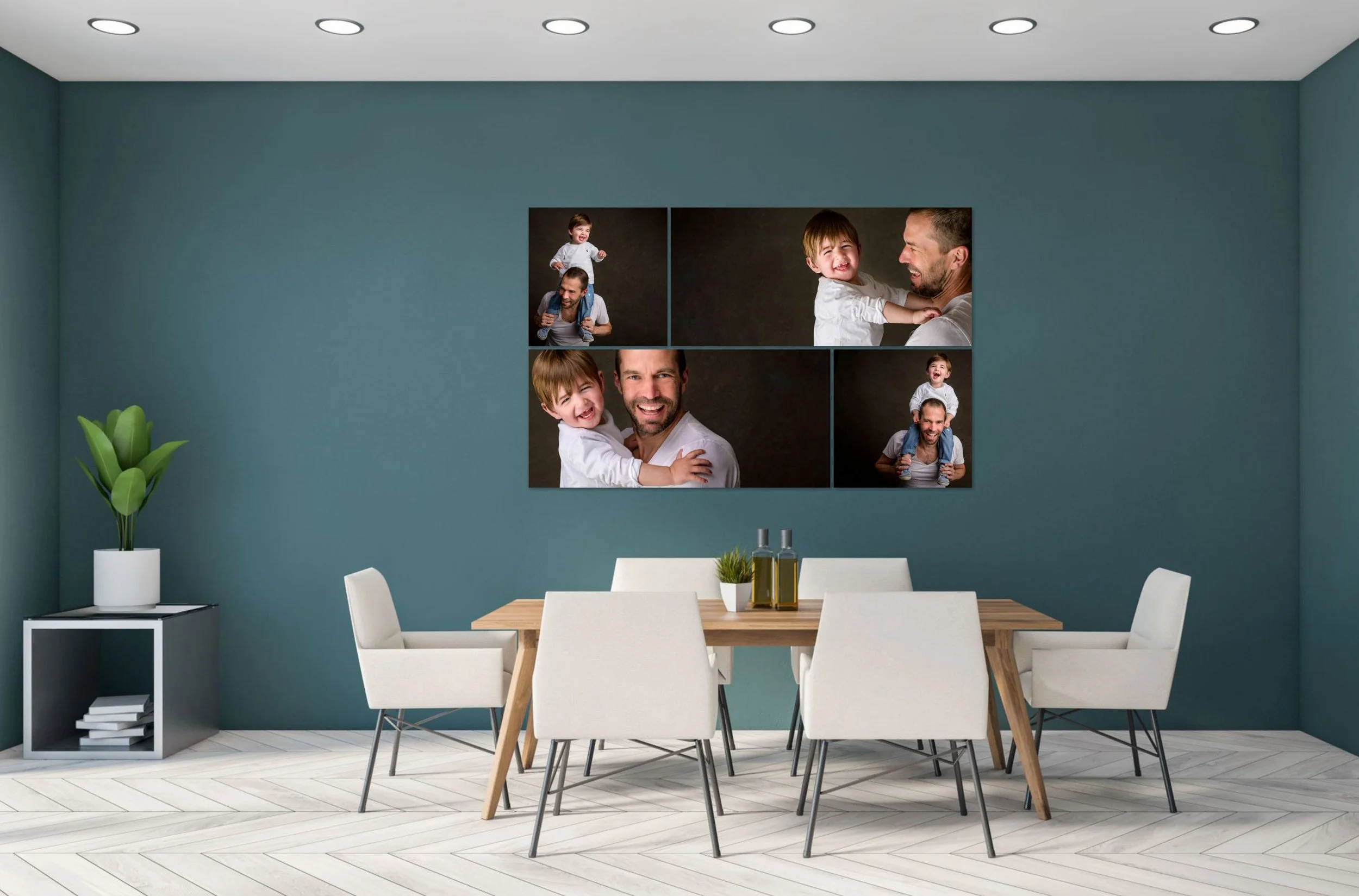 kunstwerk familie fotosessie strand wassenaar