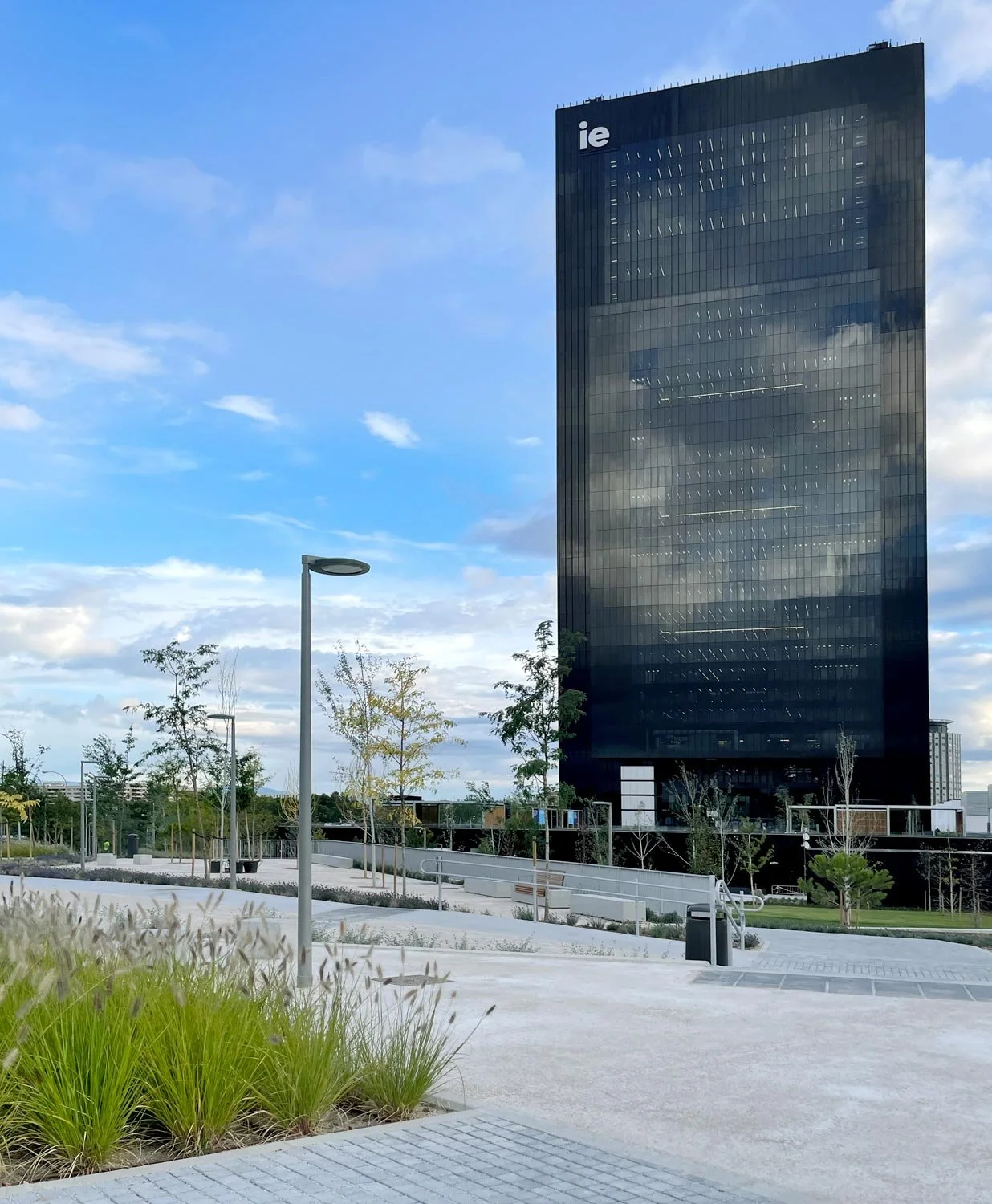 BlueBloqs en la Torre Caleido, Madrid, España