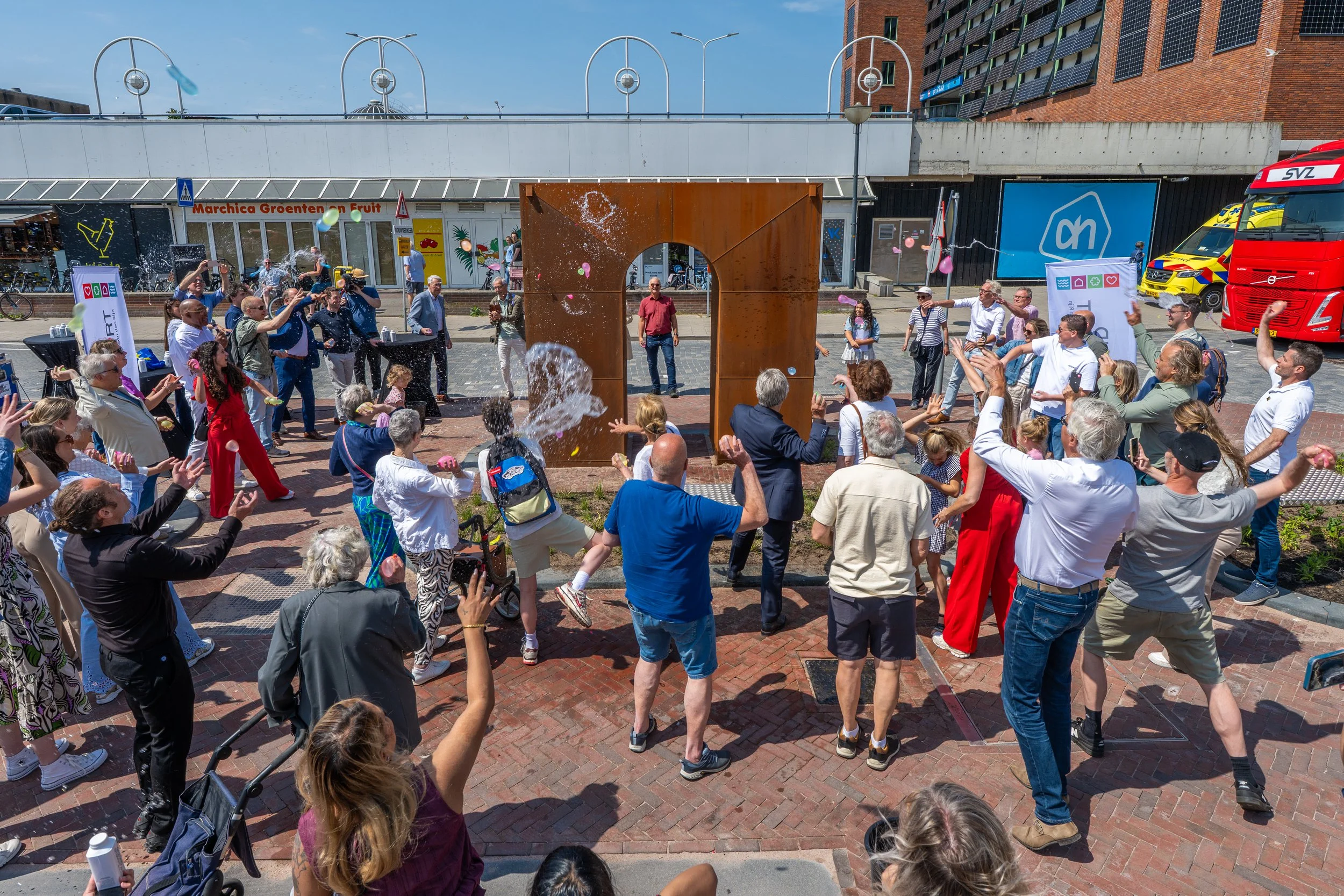 LIFE GreenLED demonstration site for safe rainwater reuse officially inaugurated in Alphen aan den Rijn