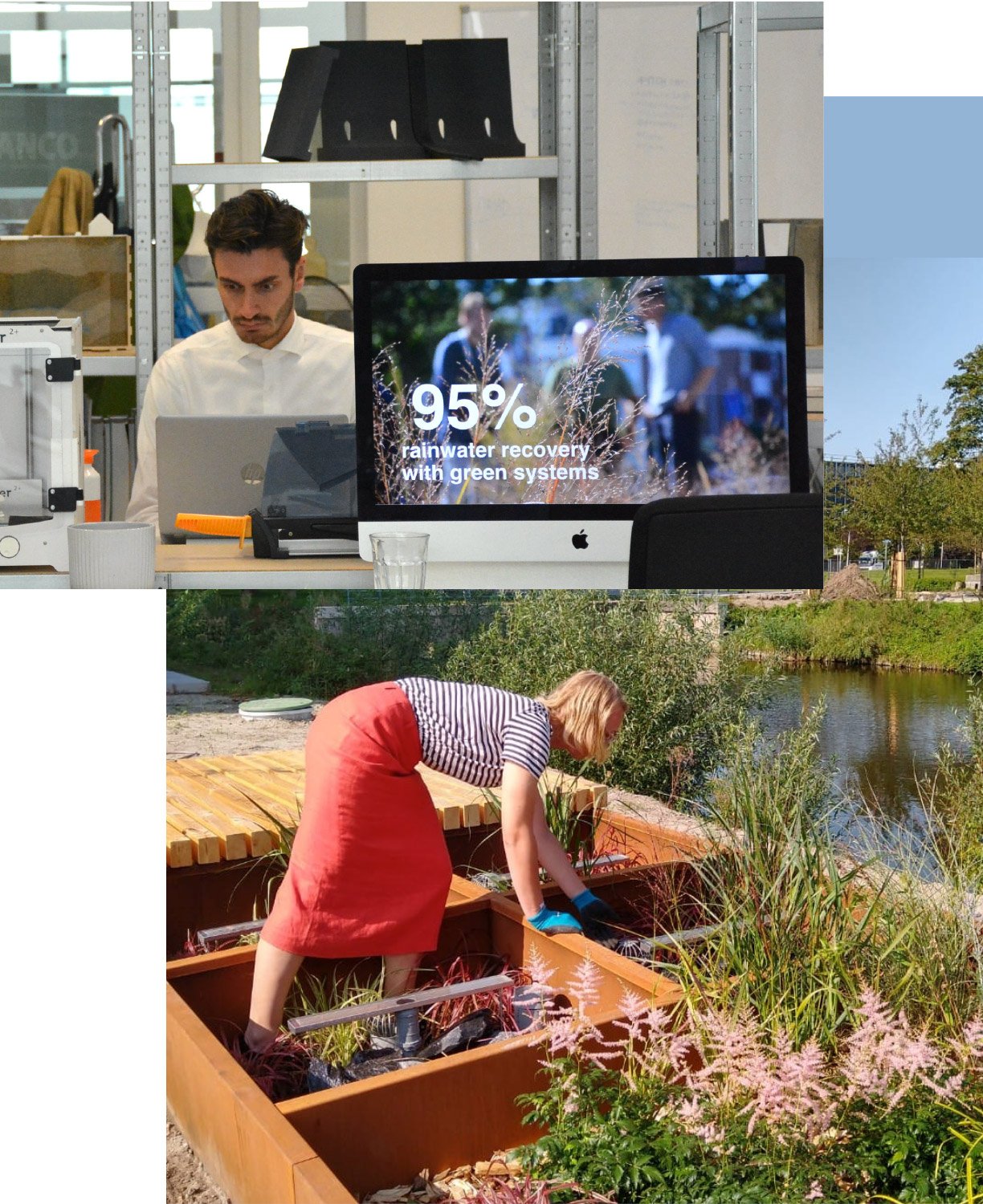 FieldFactors: ontwikkelaars van een nieuwe generatie op de natuur gebaseerde watertechnologie-oplossingen voor een duurzame bebouwde omgeving.