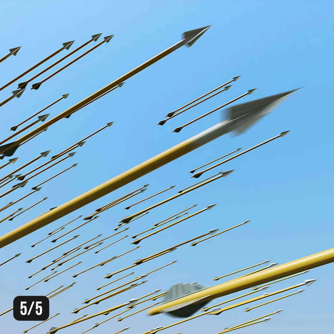 мишень со стрелой. летящая стрела. летящая стрела крупным планом. полёт стрелы. стрела летит в цель.