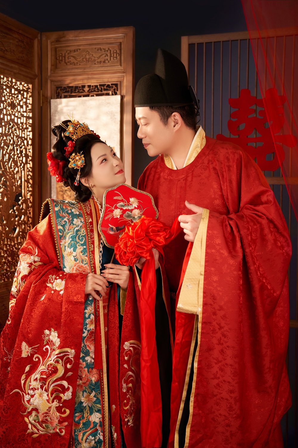 singapore couple in hanfu wedding