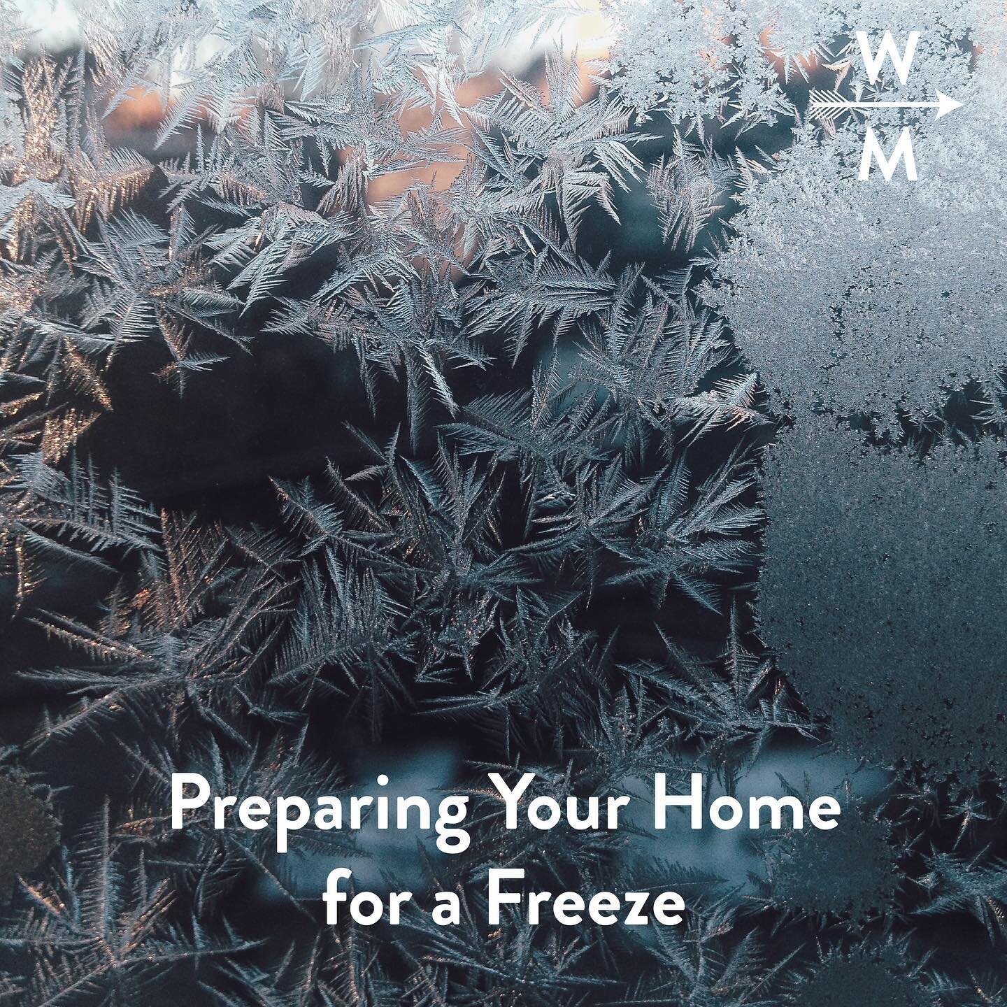 Here are a few tips to prep your home for this upcoming freeze!  Stay warm. #freeze #windchill #hometips #denver #denvercolorado #staywarm