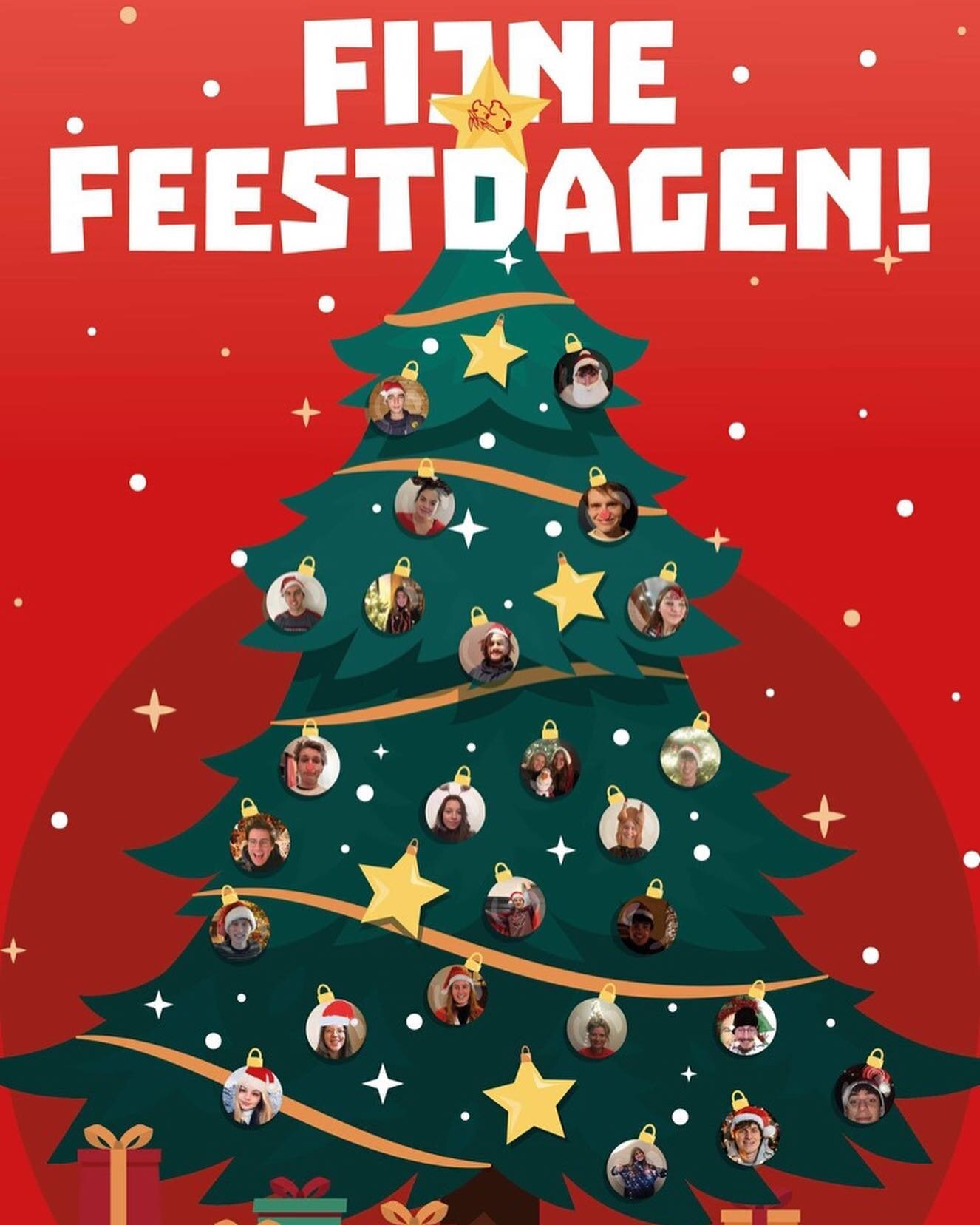 Lieve Koala&rsquo;s
Wij wensen jullie een zalig kerstfeest en een fantastisch 2021! 🎄
Veel liefs, de voltallige leidersploeg ❤️