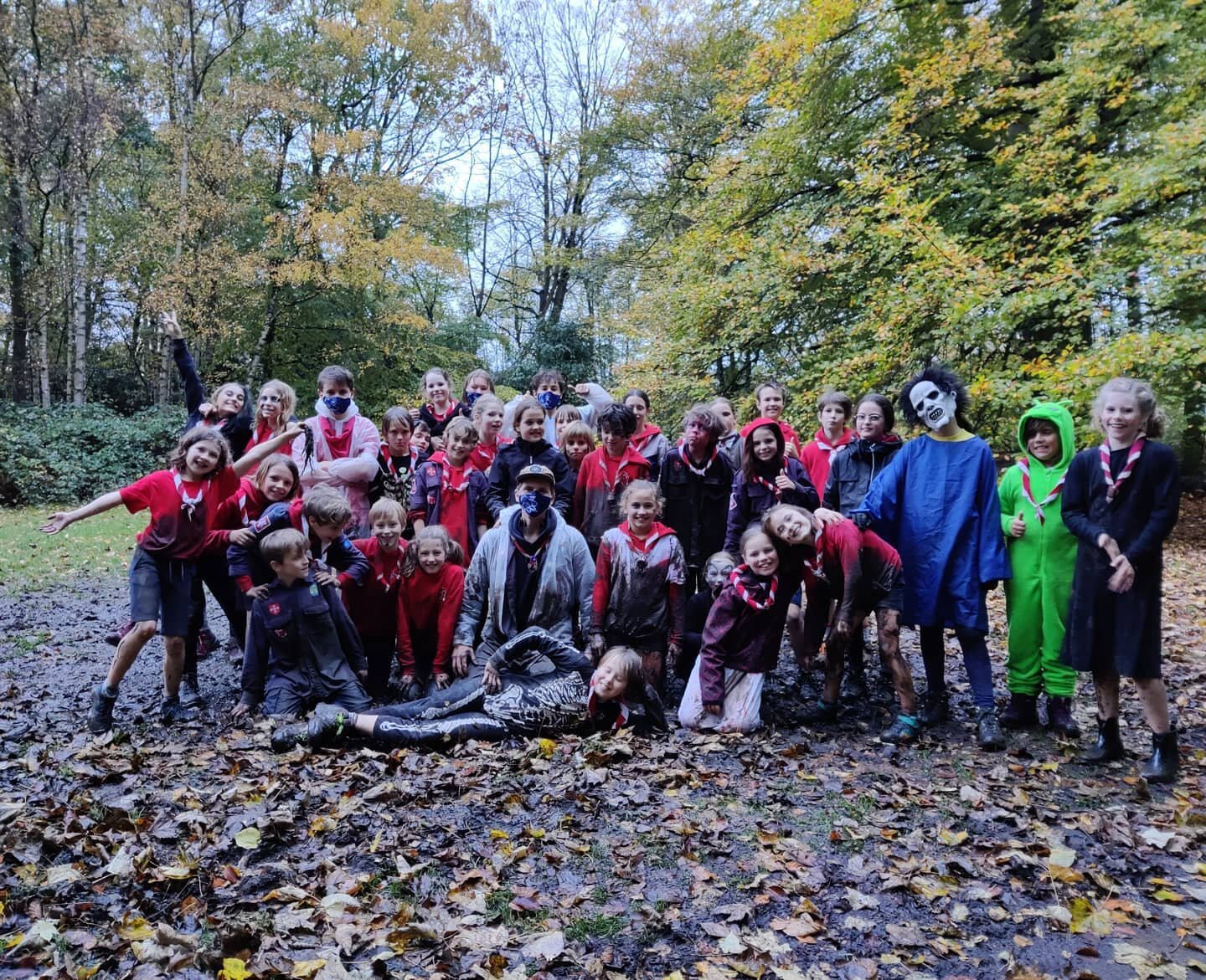 Het was een griezelige vergadering bij de wolven 🎃🧛🧟